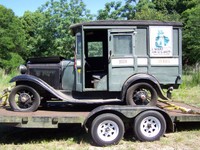 Highlight for Album: Unrestored Model A Mail Truck photos