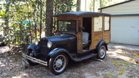 Highlight for Album: Rodney Revell's 1929 Model A Mail Truck